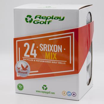 Replay Golf Top Birdies 24 Lake Balls - Srixon Mix